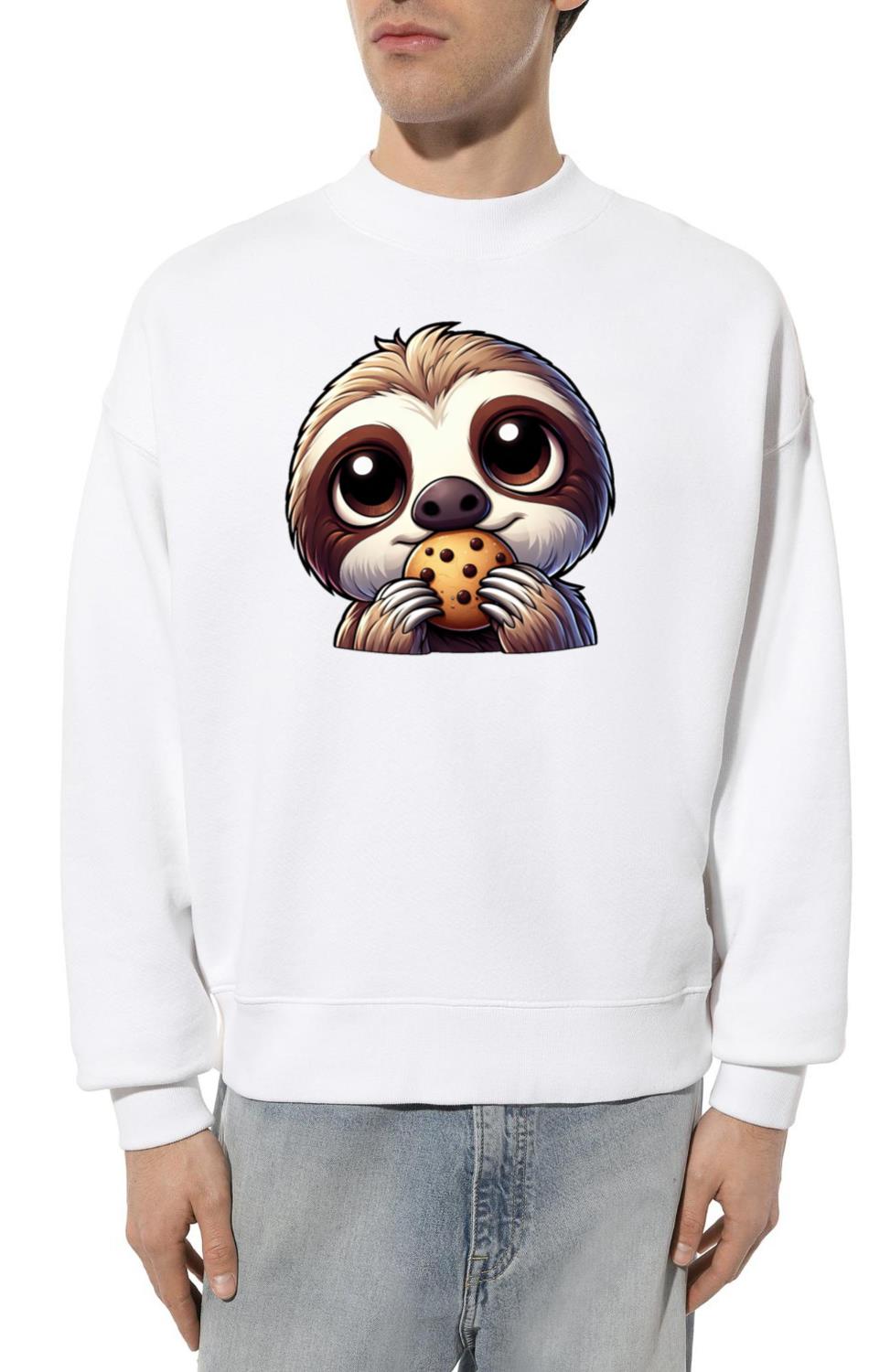 Cute Sloth cookies loyal eyes - Unisex Sweatshirt