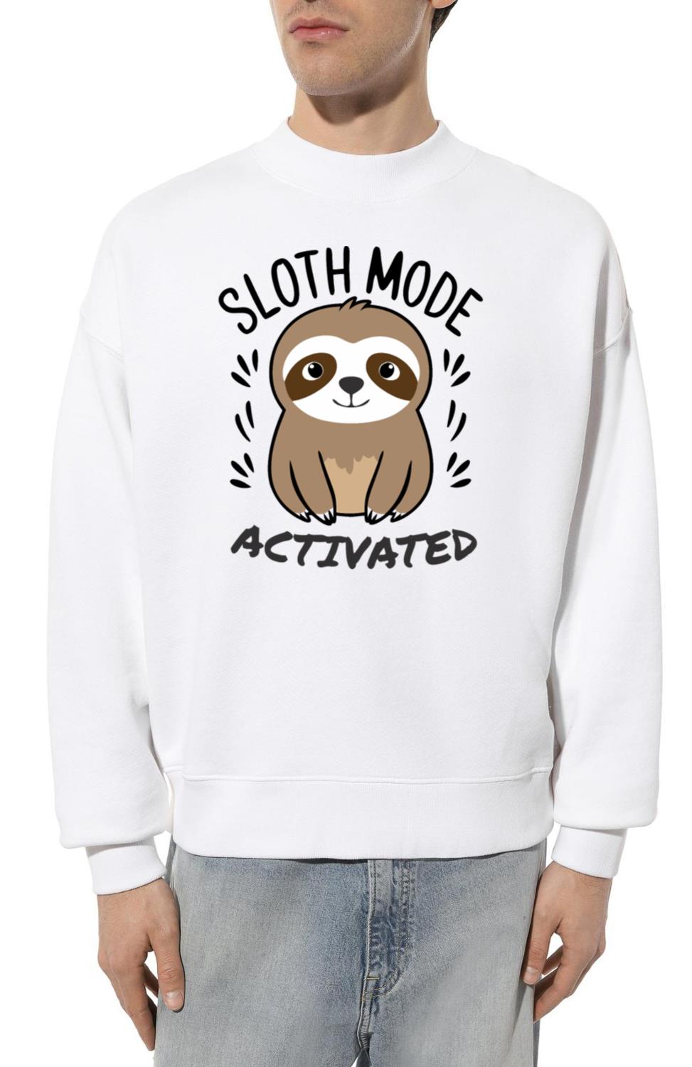 Cute Sloth Design - Activated Fun - Unisex Sweatshirt