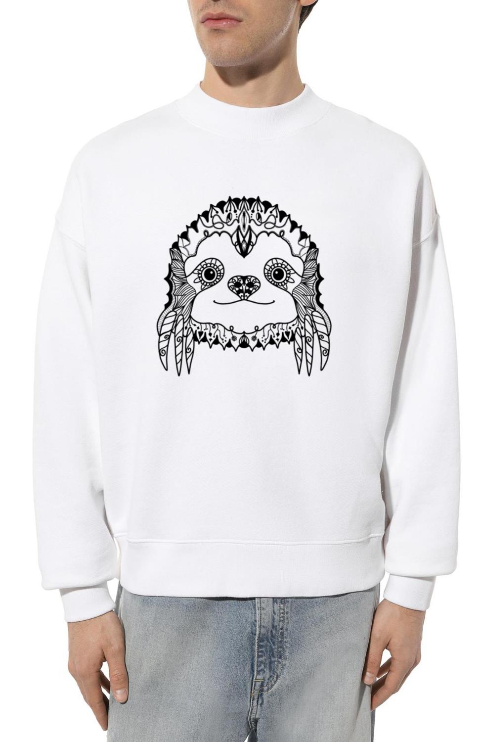 Cute Sloth Mandala - Unisex Sweatshirt