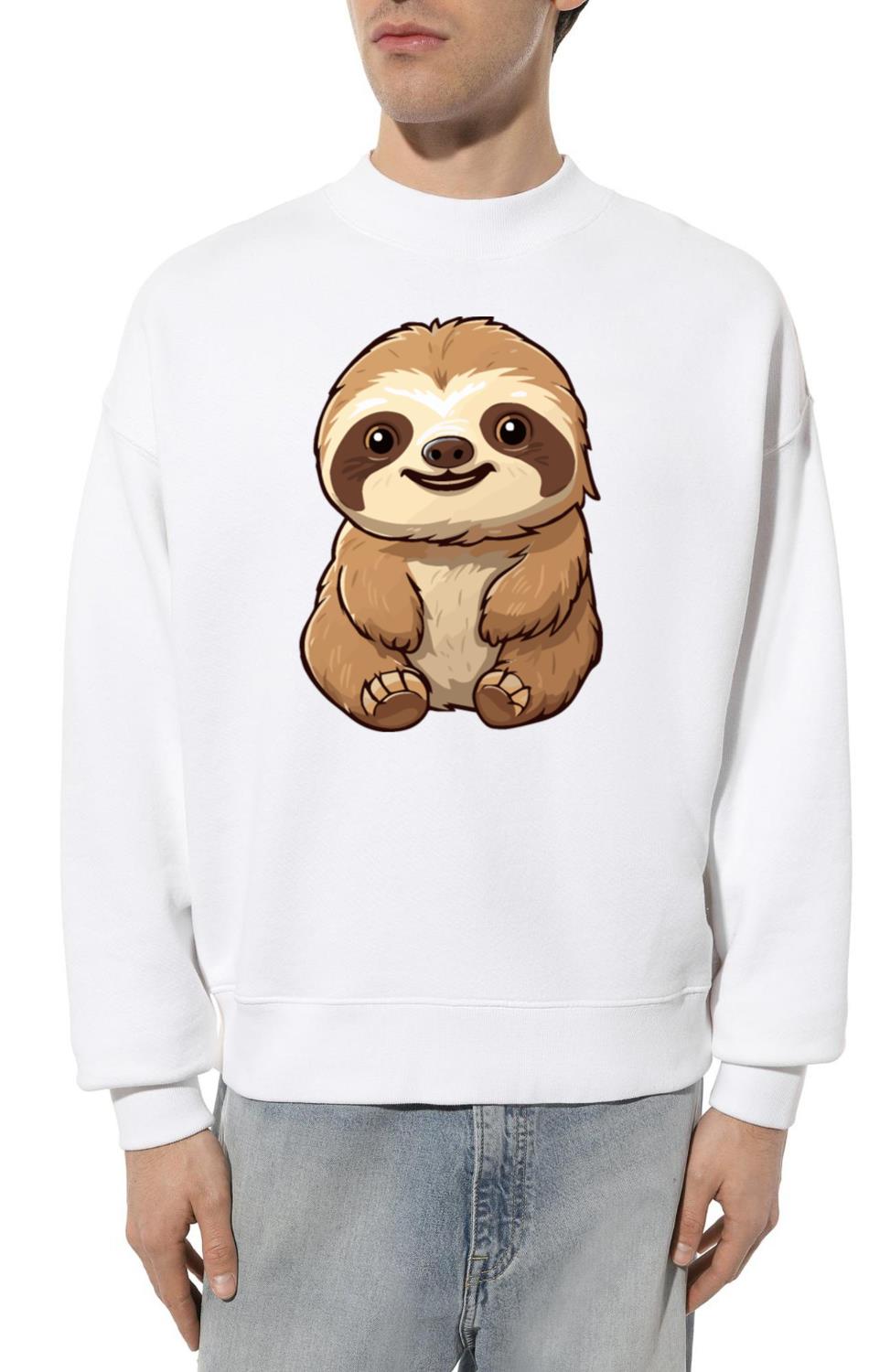 Cute Sloth_1 - Unisex Sweatshirt