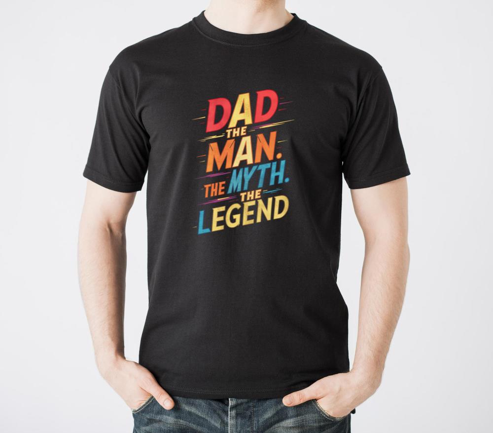 Dad The Man The Myth The Legend - Unisex Standard T-Shirt