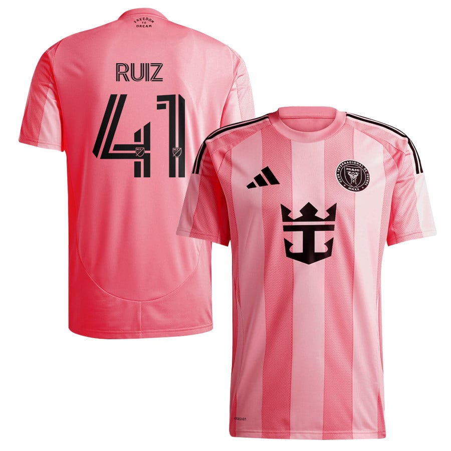 David Ruiz 41 Inter Miami CF 2025 Euforia Men Jersey - Light Pink