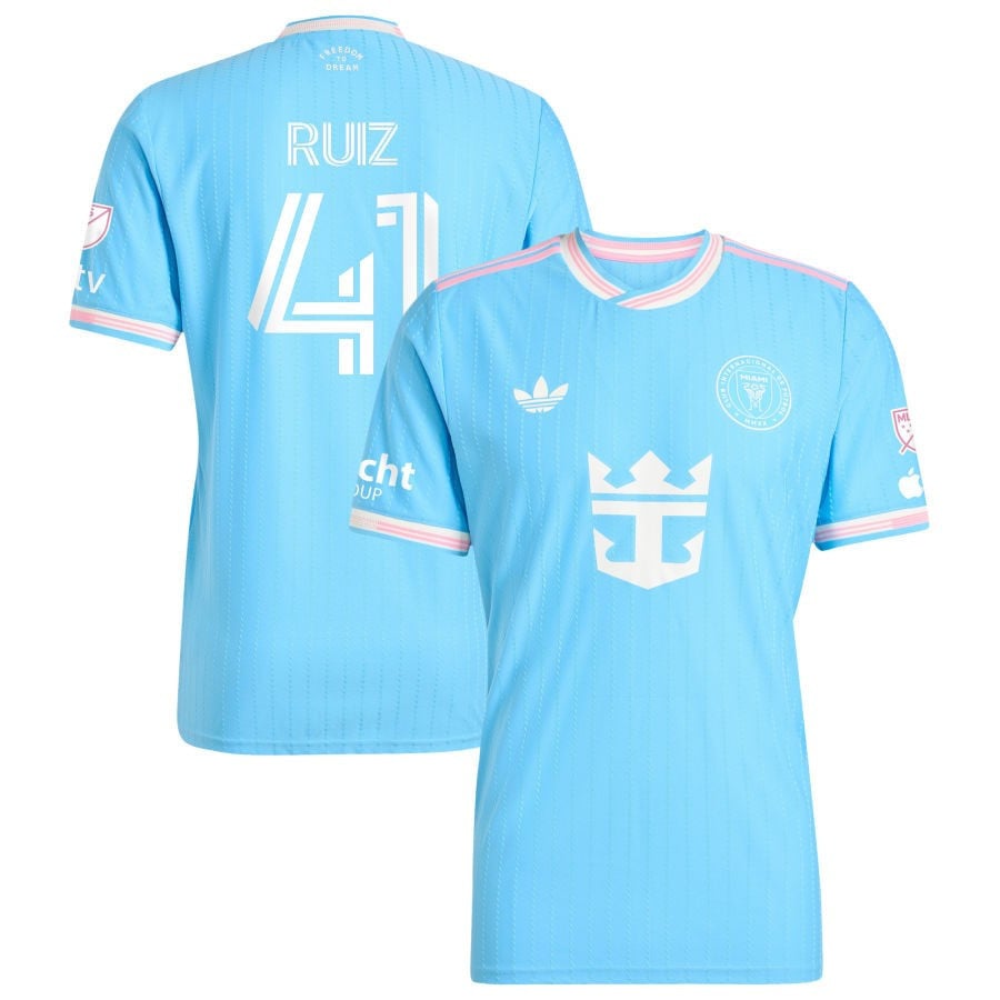 David Ruiz 41 Inter Miami CF Originals 2025 Third Men Jersey - Blue