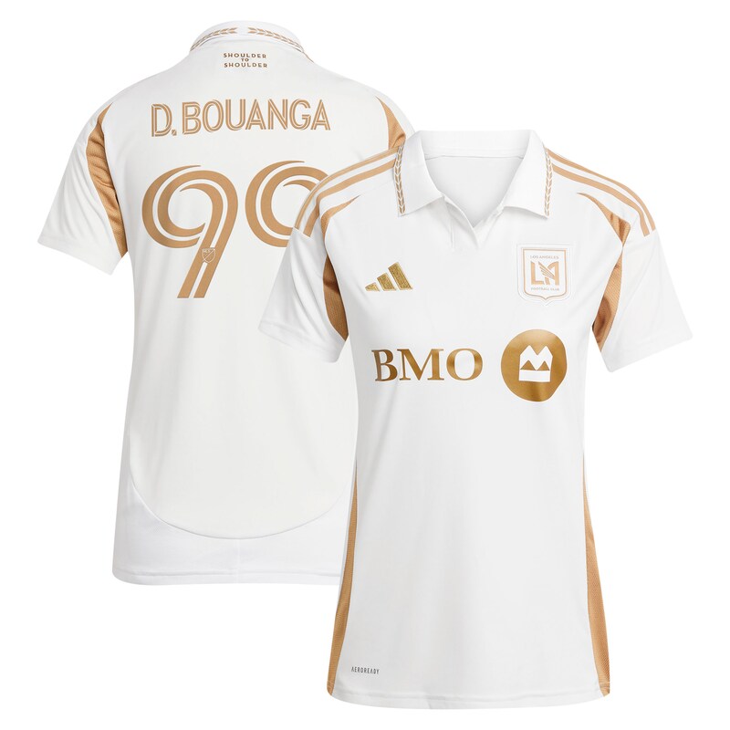 Denis Bouanga LAFC Women's 2025 Secondary Replica Player Jersey - White