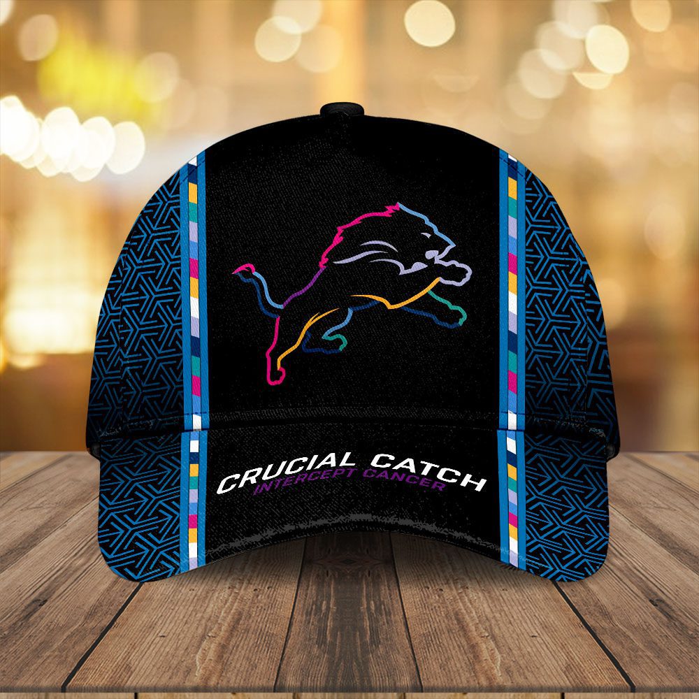 Detroit Lions Crucial Catch 2024 Classic Cap Gcc3017