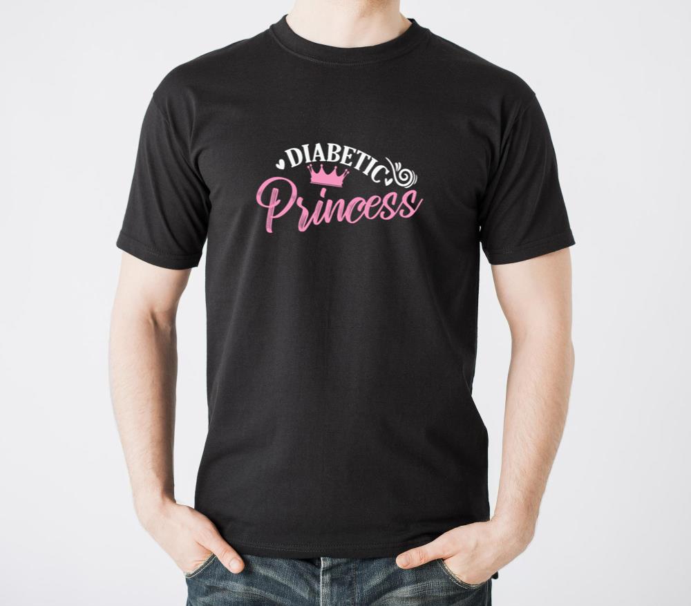 Diabetic Princess Daughter Girl - Unisex Standard T-Shirt