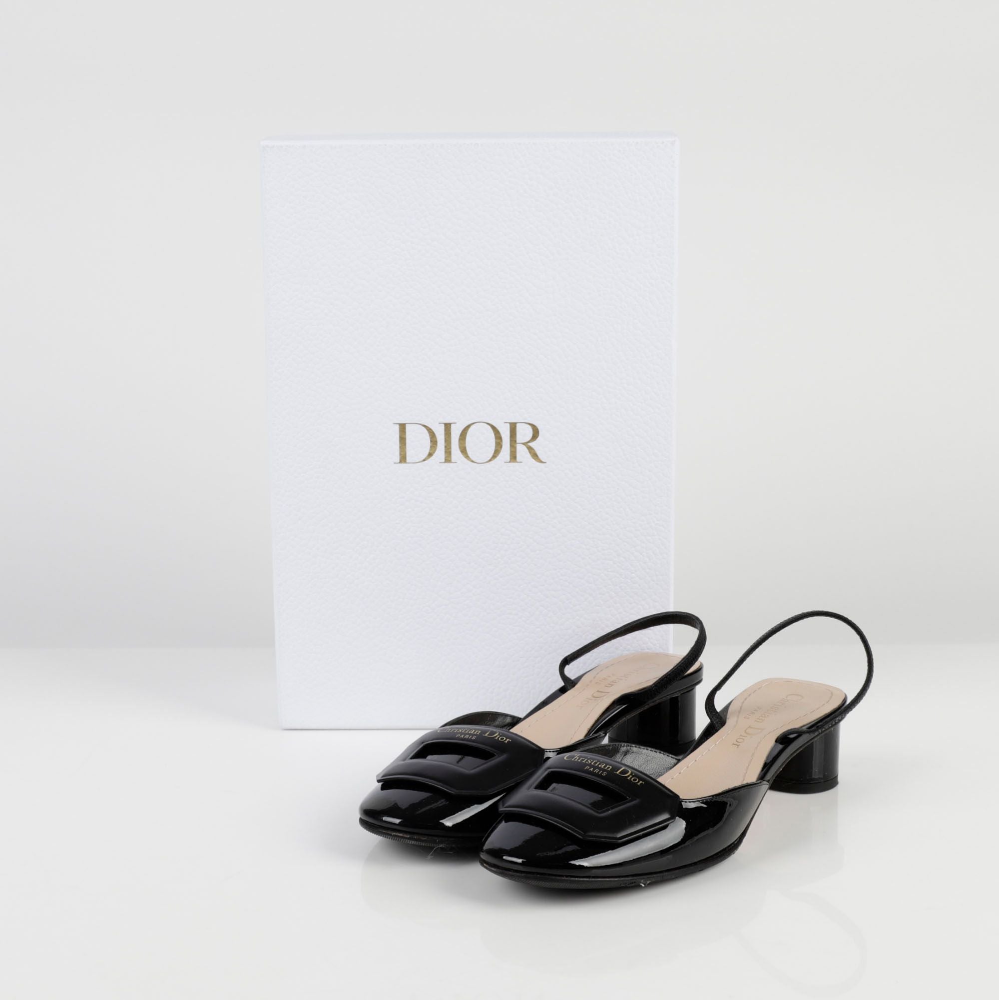 Dior Day Slingback Heels - Size 35 KCB828VCA