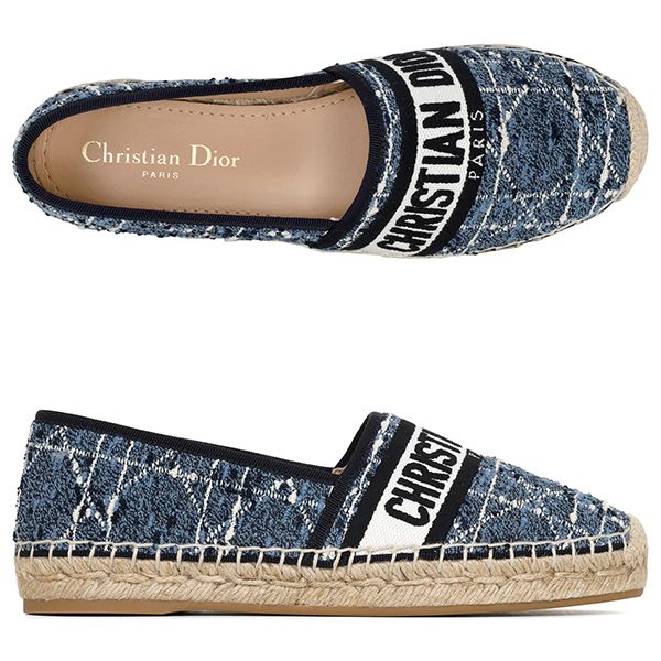 Dior Denim Granville Espadrille | KDB973CTW 30B 00074