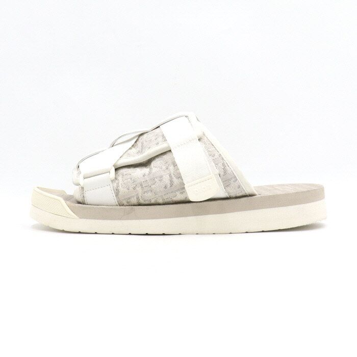 Dior Men's Jacquard Alpha Slide Mules Gray SKU aa45760
