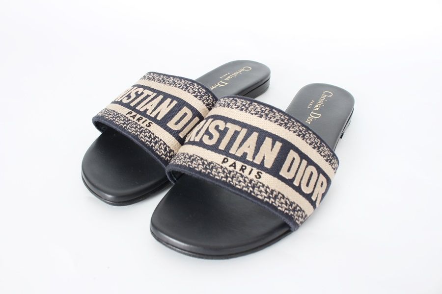 Dior Oblique Slippers Size 36.5(235) SKU