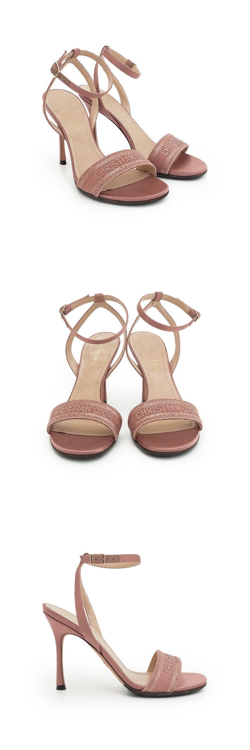 Dior Pink Dway Heel Sandals 36 SKU: 3ET1813