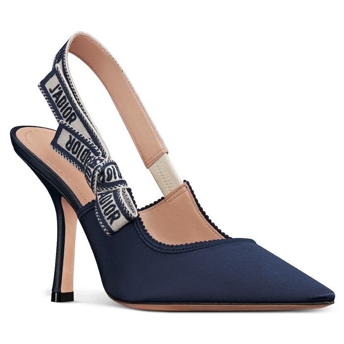 Dior Slingback Pumps KCP920SEM 22N Women's - SKU: 22N