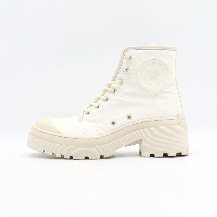 Dior Women's White D-Rise Ankle Boots KDI767TFC aa45915
