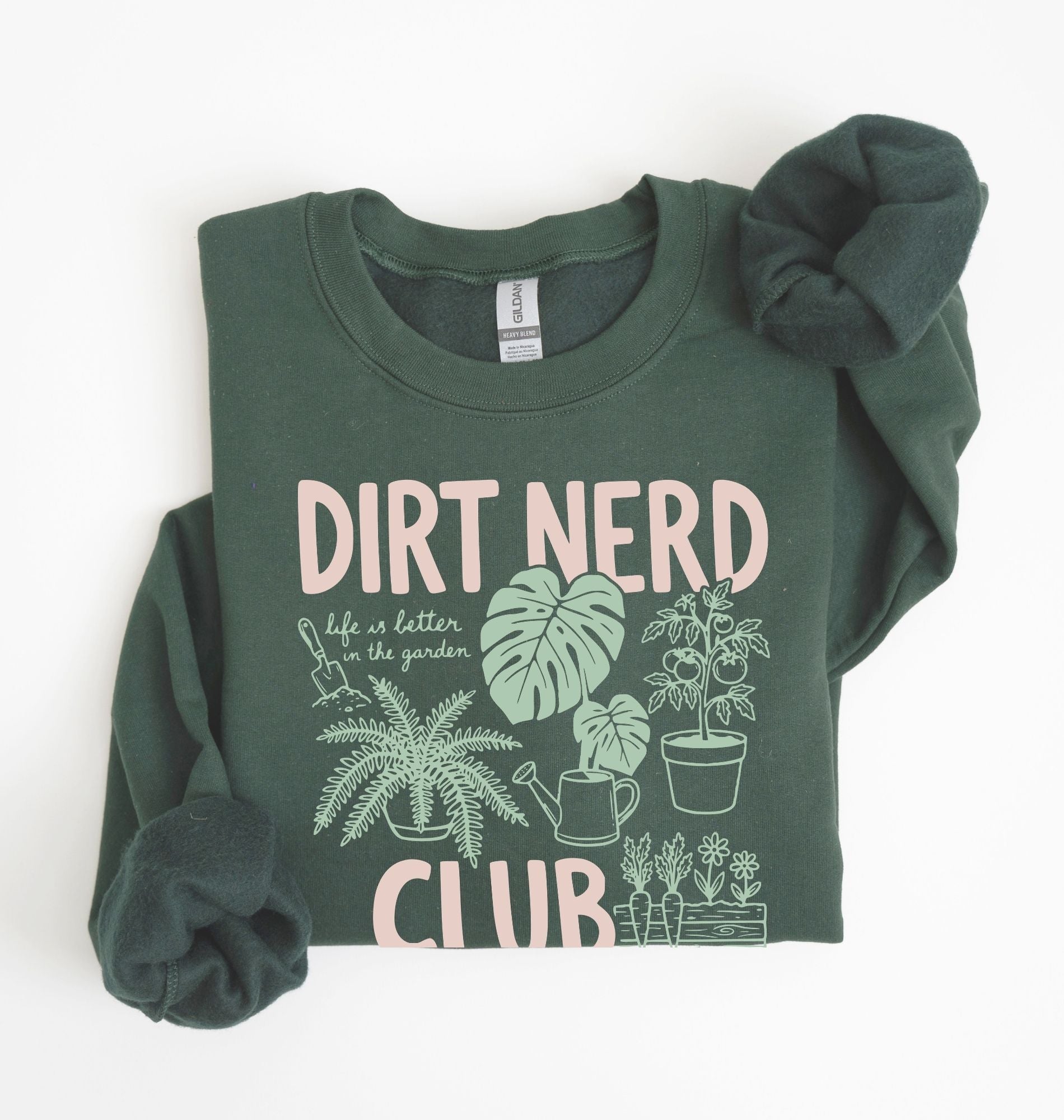Dirt Nerd Club Sweatshirt | Funny Gardening Plant Lover Gift 2