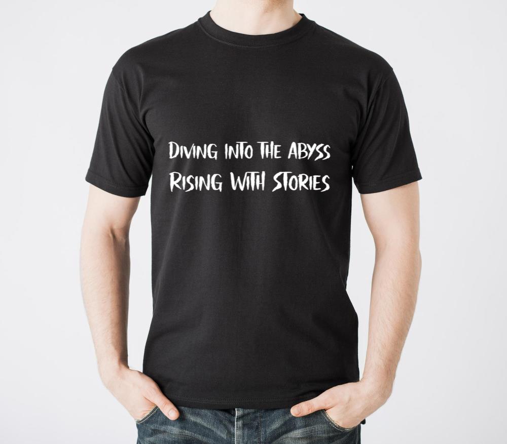 Dive Into The Abyss, Cave Diving Shirt and Design - Unisex Standard T-Shirt