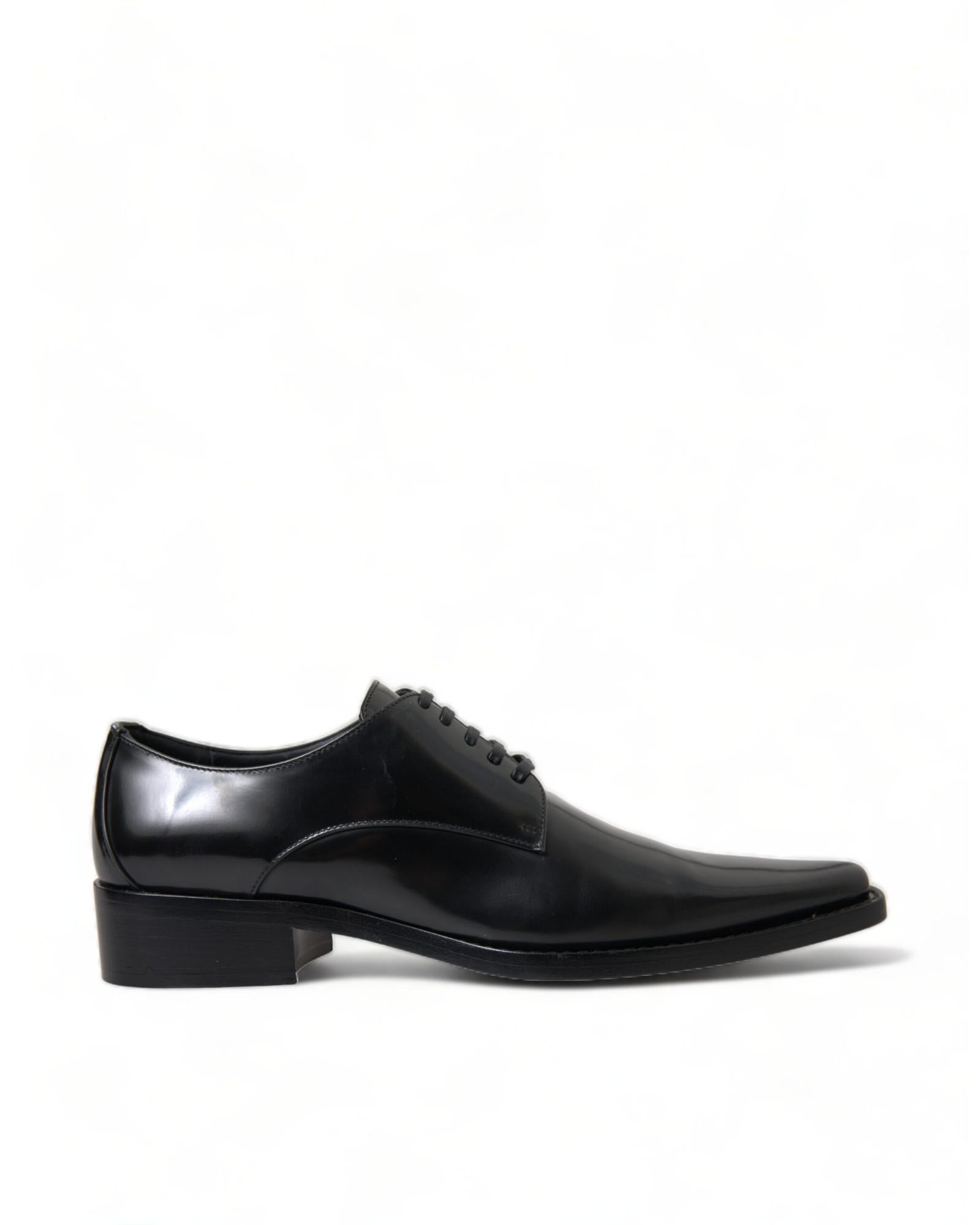 Dolce & Gabbana Classic Leather Lace-Up Dress Shoes for Men