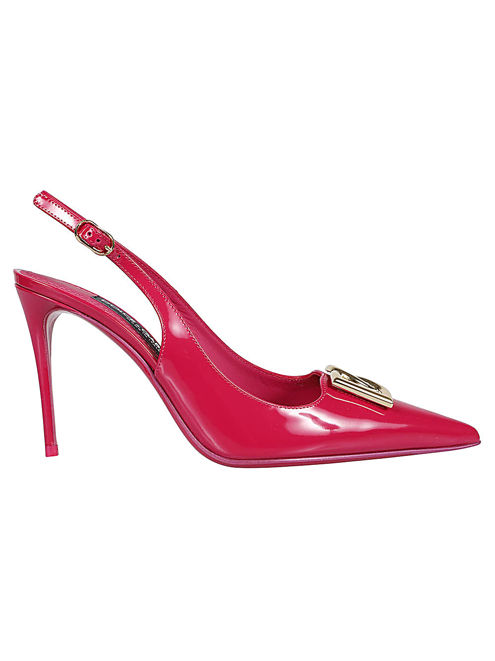 Dolce & Gabbana Cruise Leather Slingback Pumps