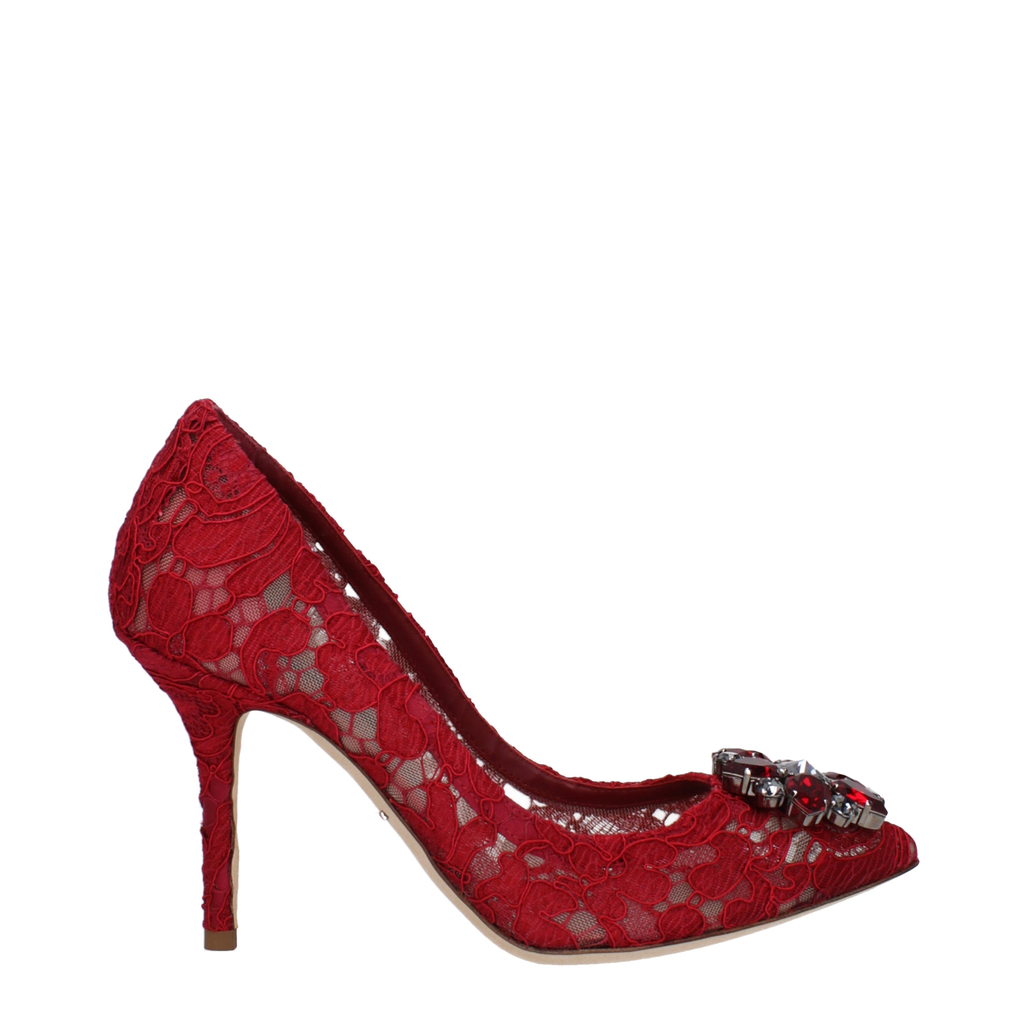 Dolce & Gabbana Dcollet Woman Fabric Red/Dark Red