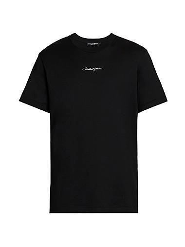 Dolce & Gabbana Palermo Crewneck T-Shirt Nero