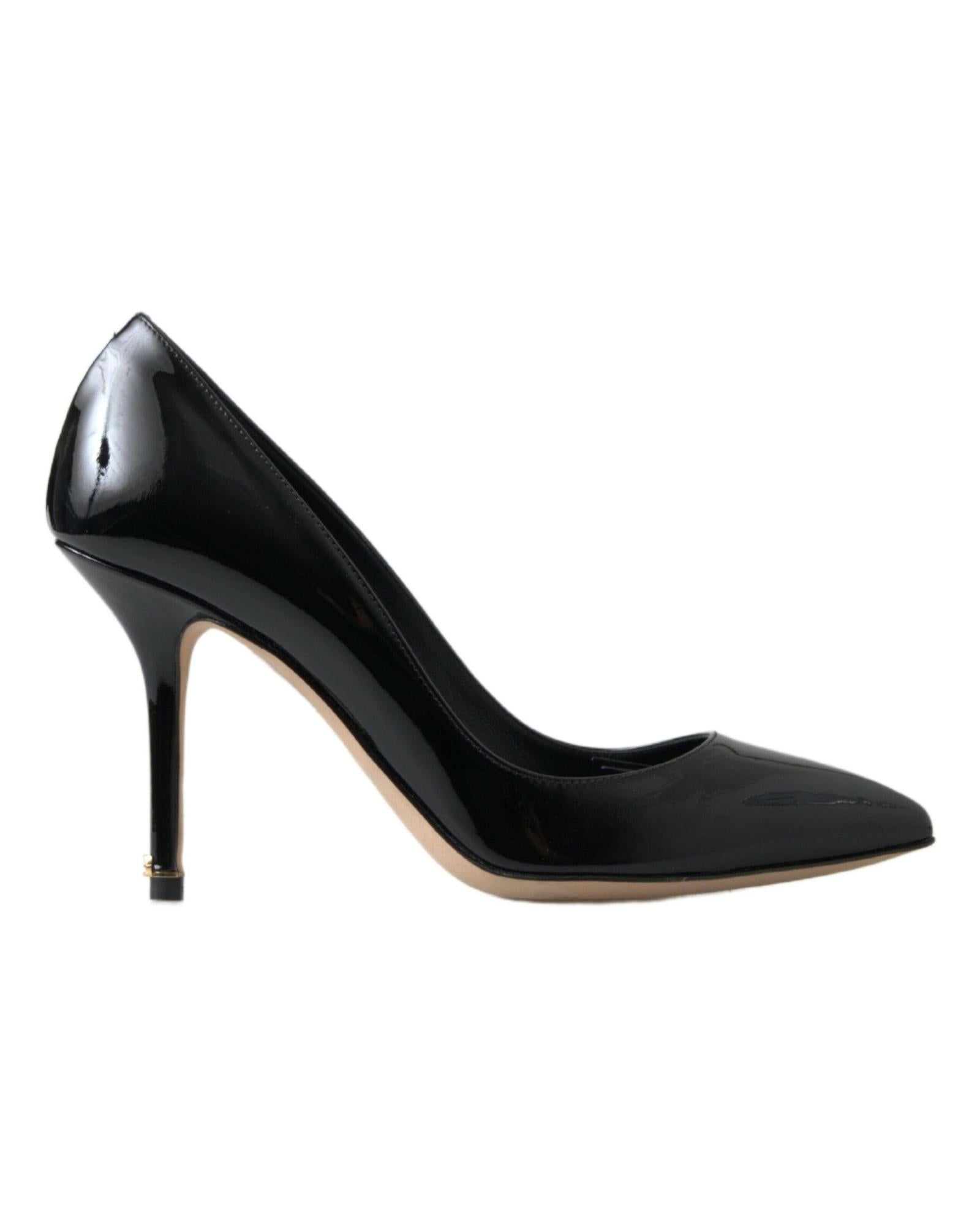 Dolce & Gabbana Patent Leather Pumps Black BB6464