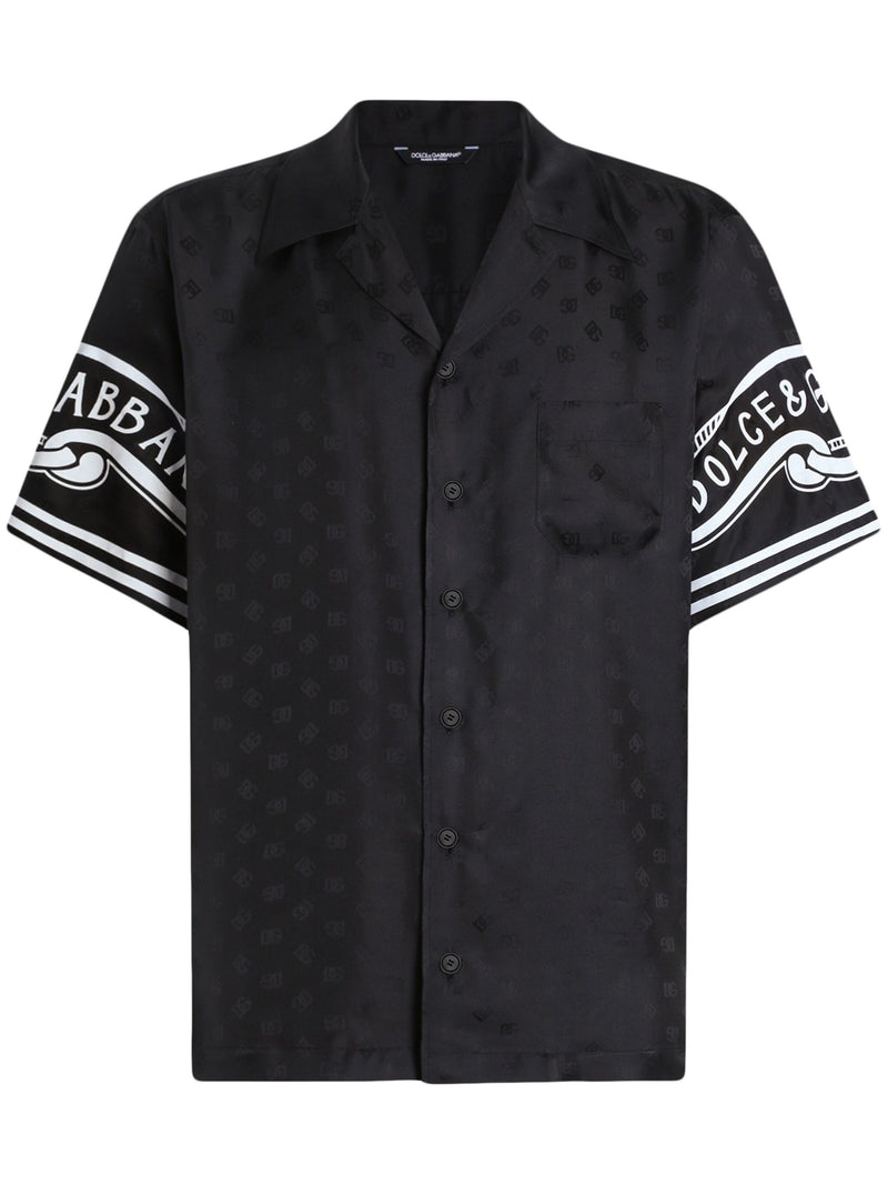 Dolce & Gabbana Printed Silk Shirt