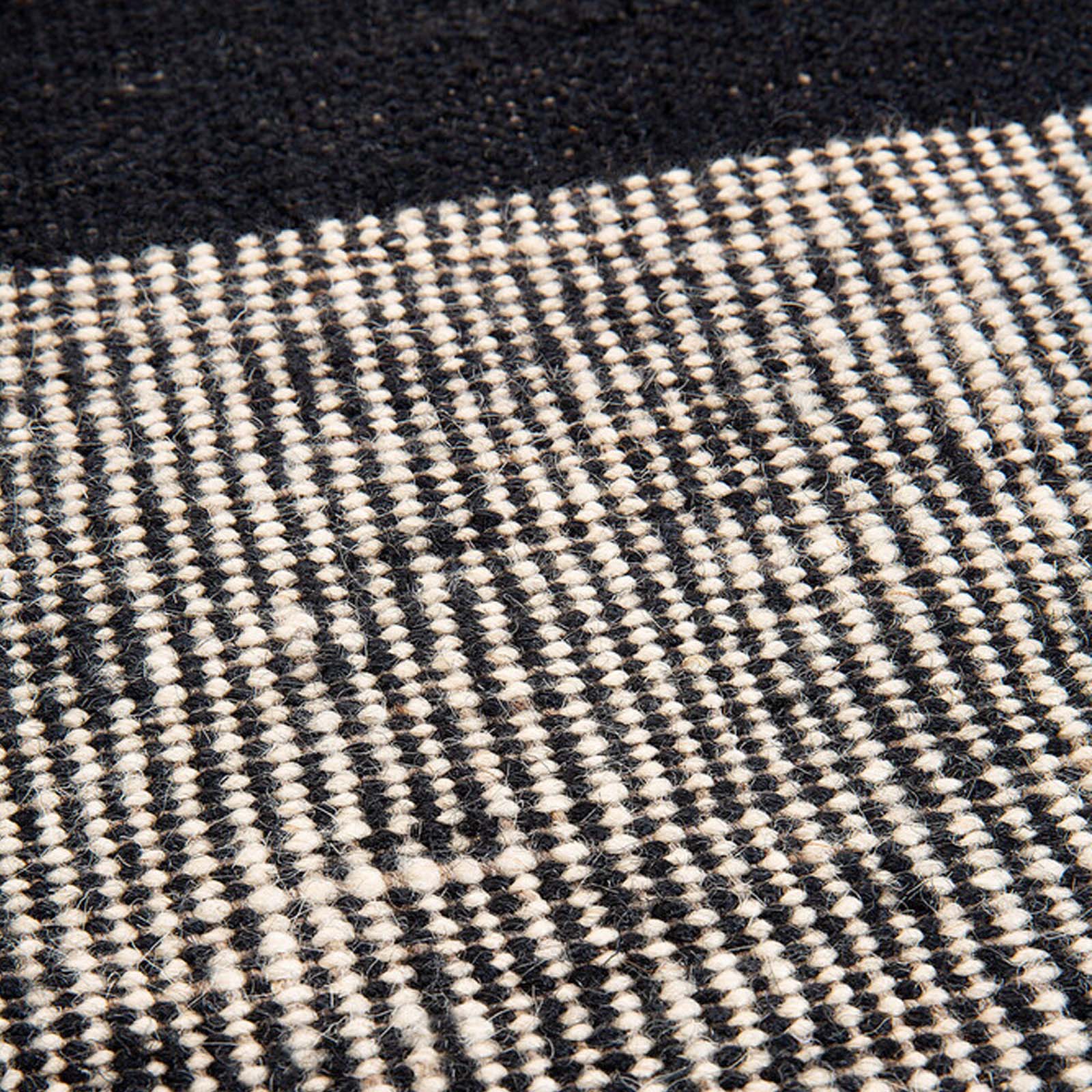 Dots Kilim Rug | Black 4