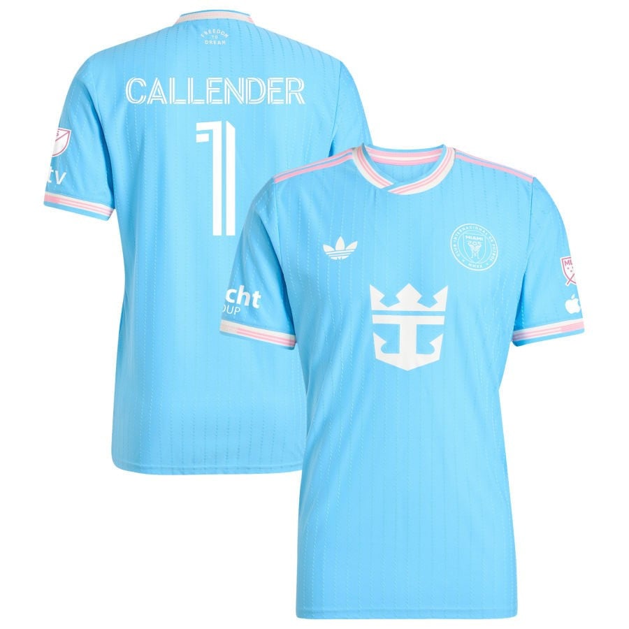 Drake Callender 1 Inter Miami CF Originals 2025 Third Men Jersey - Blue