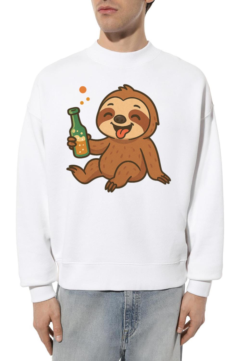 Drunk Party Sloth - Unisex Sweatshirt
