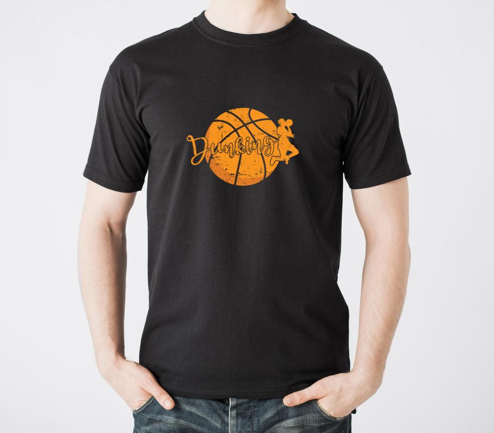 Dunking Basketball - Unisex Standard T-Shirt