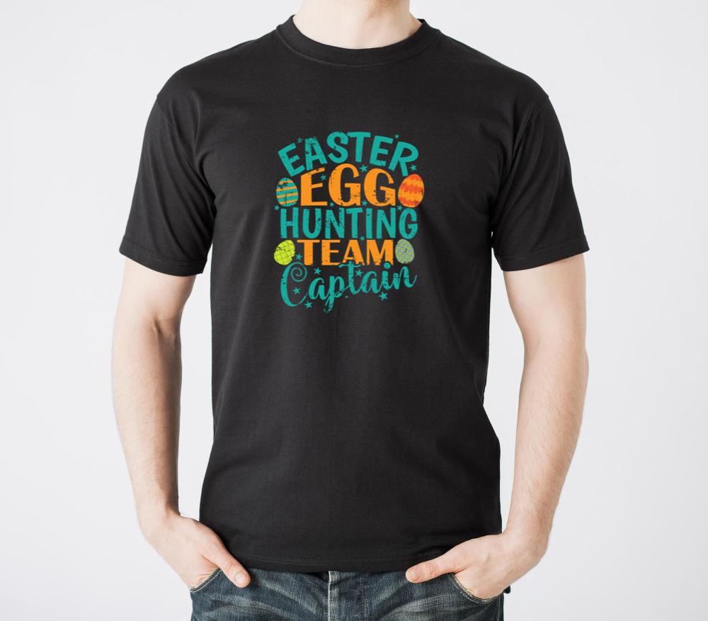 Easter Egg Hunting Team Captain Easter Bunny - Unisex Standard T-Shirt