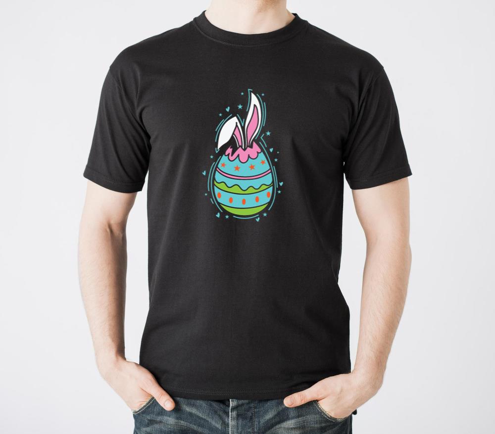 Easter Egg with an Easter bunny Spring - Unisex Standard T-Shirt