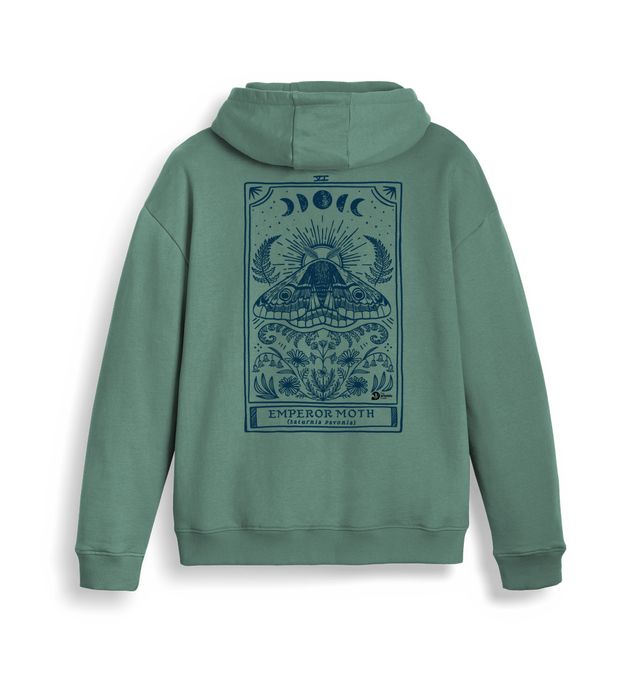 Emperor Moth Zip Hoodie 3