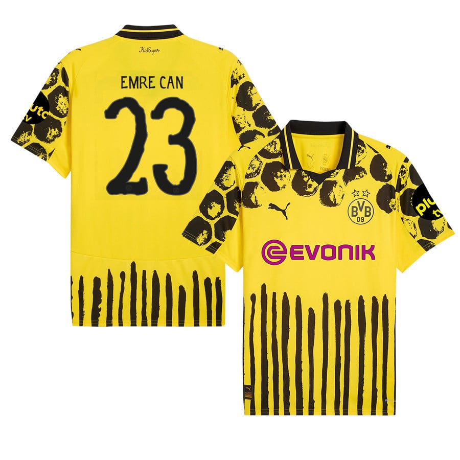 Emre Can 23 Borussia Dortmund x KidSuper 2025/26 Men Jersey - Yellow