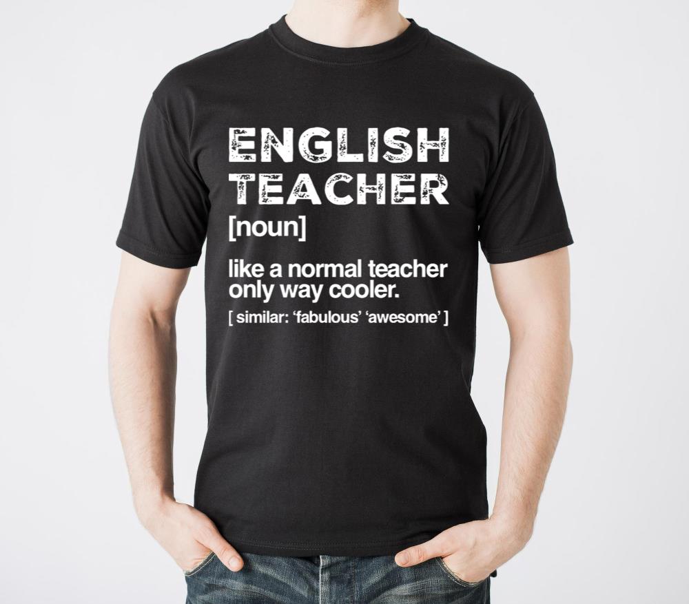 English Teacher Definition Profession Job title - Unisex Standard T-Shirt