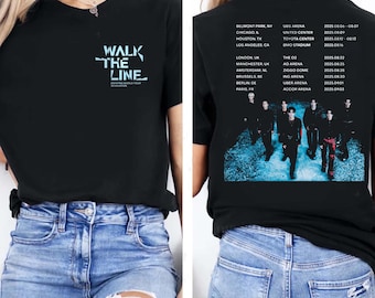 Enhypen World Tour 2025 Walk The Line In U.S & Europe Enhypen Shirt