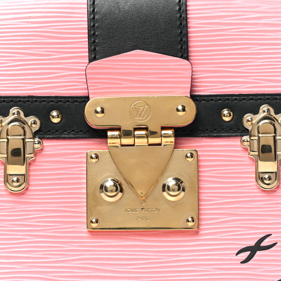 Epi Trunk Clutch Rose Ballerine - Image 7