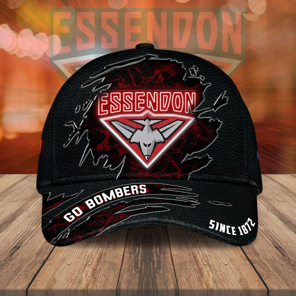 Essendon Fc Classic Cap Essendon Go Bomber Cap