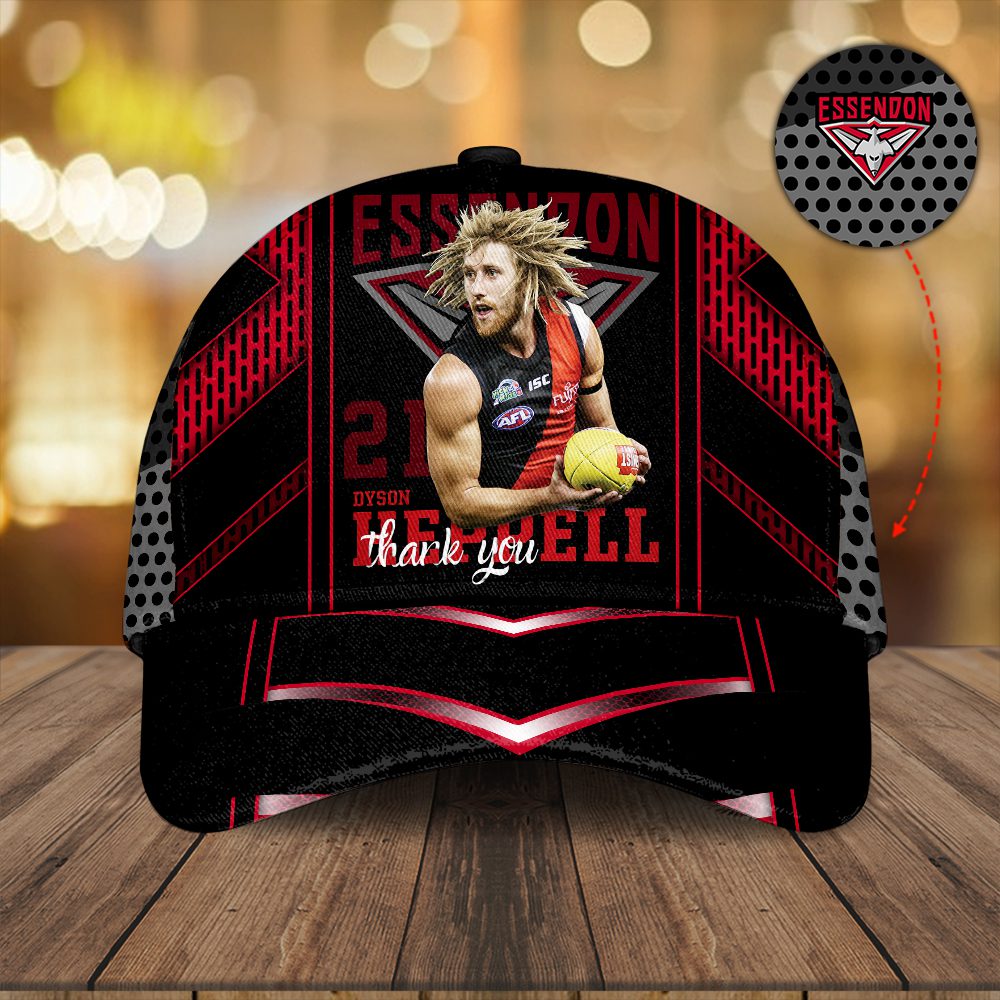 Essendon Fc X Dyson Heppell Classic Cap Gcc3048