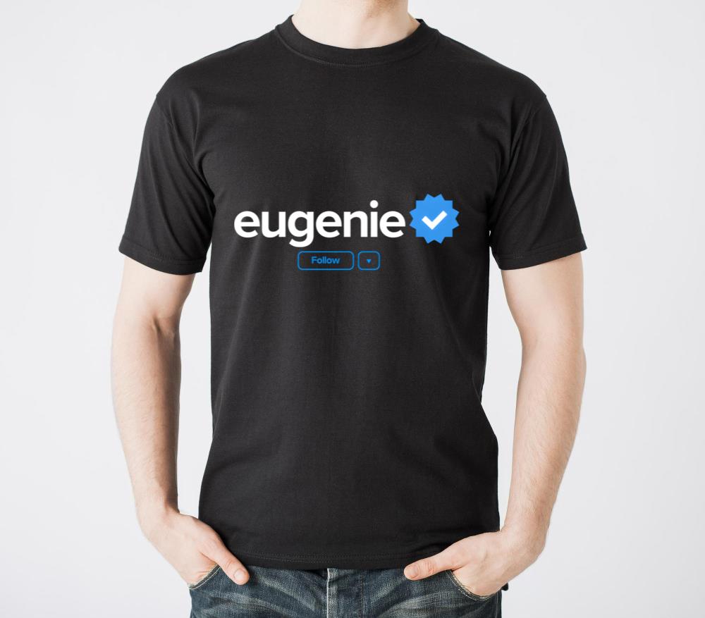 Eugenie First Name Verified Badge Social Media Eug - Unisex Standard T-Shirt
