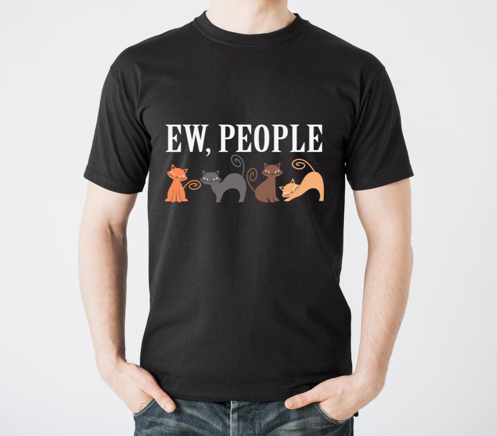 Ew People meowy Cat Lover - Unisex Standard T-Shirt
