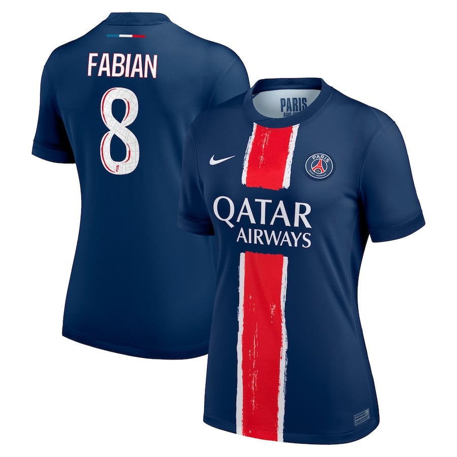Fabin Ruiz 8 Paris Saint-Germain 2024/25 Home Women Jersey - Navy