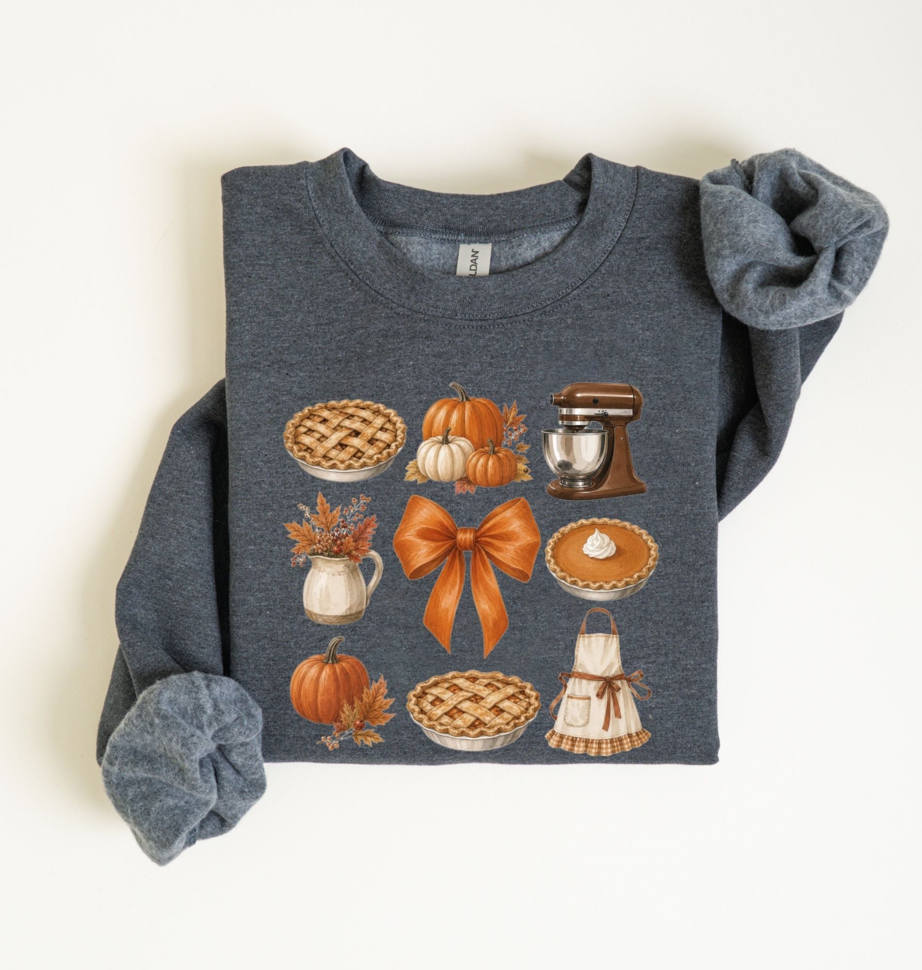 Fall Baking Sweatshirt | Pumpkin Pie Baker Gift 2