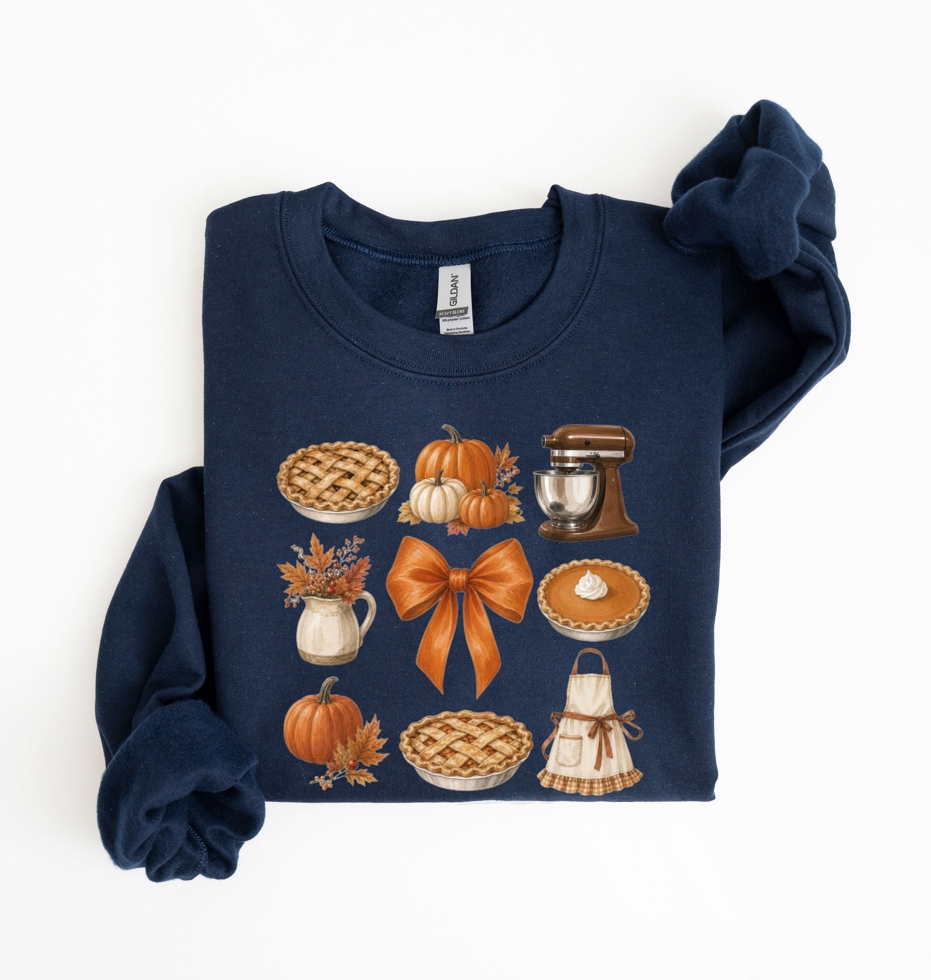 Fall Baking Sweatshirt | Pumpkin Pie Baker Gift 3