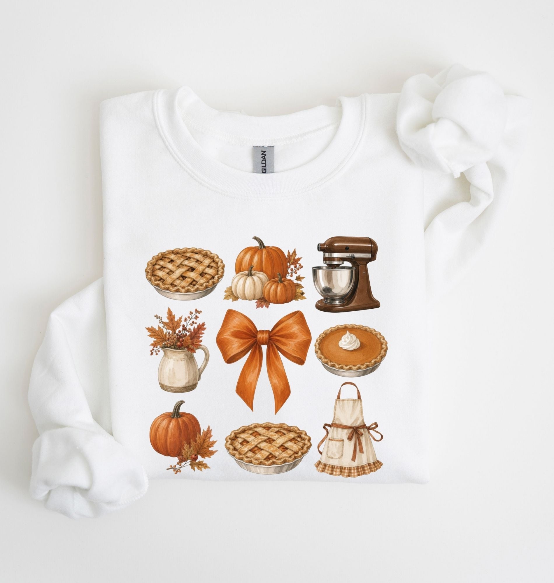 Fall Baking Sweatshirt | Pumpkin Pie Baker Gift 4