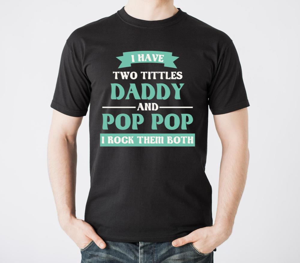 Father s Day Two Titles - Unisex Standard T-Shirt