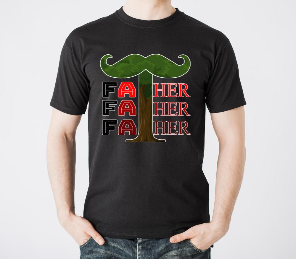 Father Titled T-Shirts - Unisex Standard T-Shirt