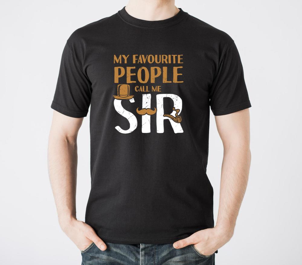 Favourite People Call Me Sir Gentle - Unisex Standard T-Shirt