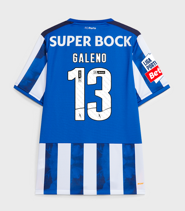 FC Porto 2024-25 Home GALENO 13 Jersey - Blue White