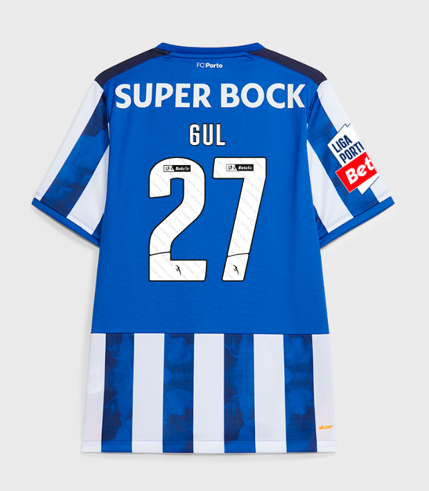 FC Porto 2024-25 Home GUL 27 Jersey - Blue White