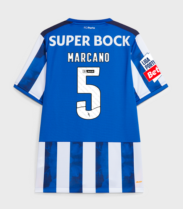 FC Porto 2024-25 Home MARCANO 5 Jersey - Blue White